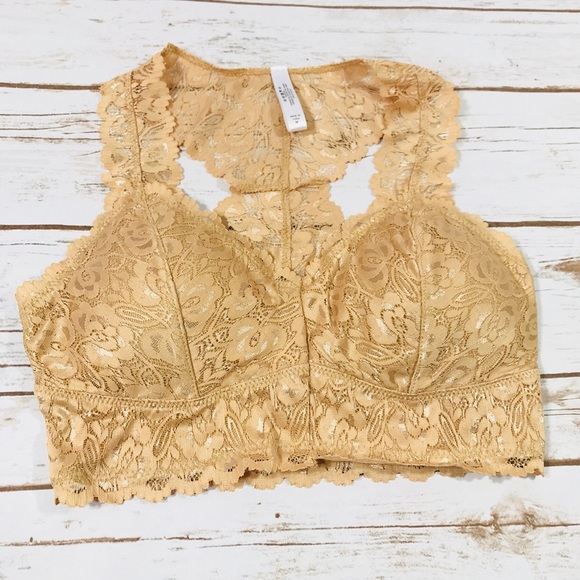 SwankStyles Other - LAST 1❤️Tan Bralette w/Removable Padding